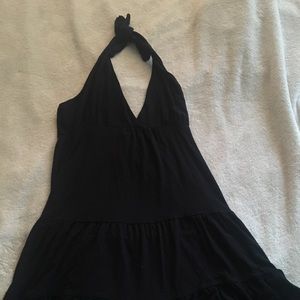 Black flowy dress